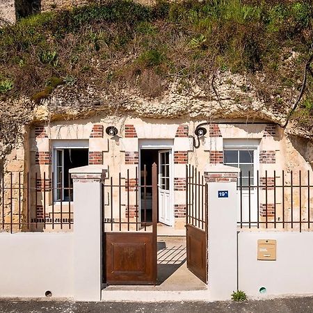 La Cavee Du Coteau, Petit Cocon Troglodytique Villa Vouvray Eksteriør billede