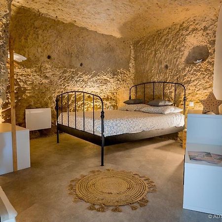 La Cavee Du Coteau, Petit Cocon Troglodytique Villa Vouvray Eksteriør billede